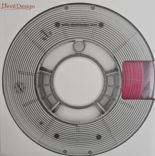 Devil Design PLA filament 1,75 mm, pink, 0,33 kg 