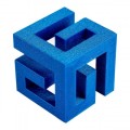 PLA with glitter filament 1,75 mm, Tarfuse Magic Blue 1 kg