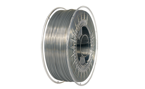 Devil Design SILK filament, 1,75 mm, silver, 1 kg