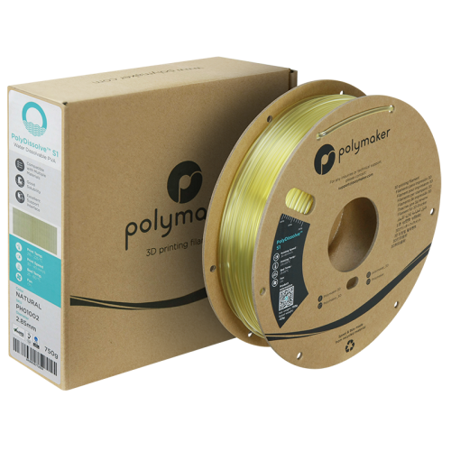 Polymaker PolyDissolve, 1,75 mm, natural, spool 0,75 kg