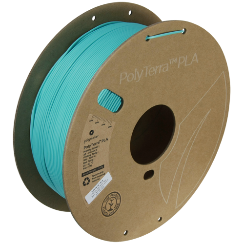 Polymaker PolyTerra PLA filament 1,75 mm, arctic teal, 1 kg