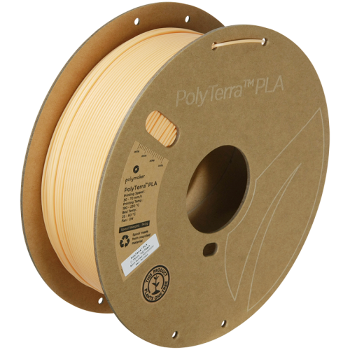 Polymaker PolyTerra PLA filament 1,75 mm, pastel peach, 1 kg 
