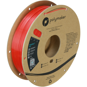 Polymaker PolyMax PC (Polycarbonate) filament 1,75 mm, red, spool 0,75 kg 