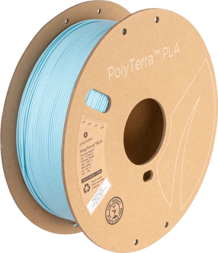Polymaker PolyTerra PLA filament 1,75 mm, ice, 1 kg  