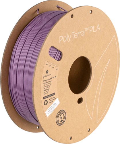Polymaker PolyTerra PLA filament 1,75 mm, muted purple, 1 kg