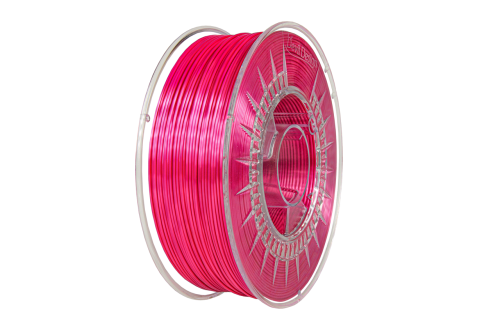 Devil Design SILK filament, 1,75 mm, pink pearl, 1 kg