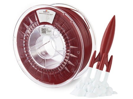 Filament Spectrum PLA High Speed 1.75mm CRIMSON RED 1kg