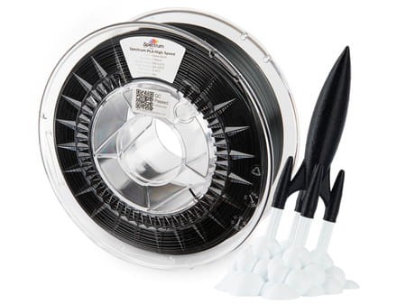 Filament Spectrum PLA High Speed 1.75mm  DEEP BLACK 1kg