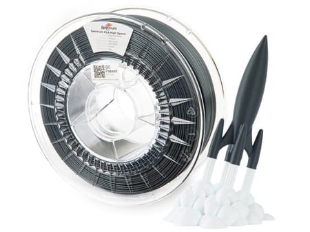 Filament Spectrum PLA High Speed 1.75mm GRANITE GREY 1kg