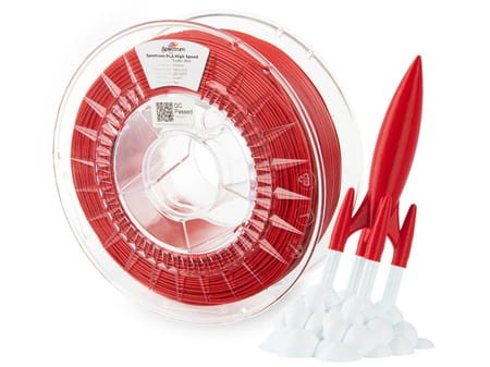 Filament Spectrum PLA High Speed 1.75mm TRAFFIC RED 1kg 
