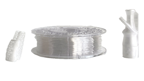 Lattice PET Medical filament, 1,75 mm, naturalny, 500g 