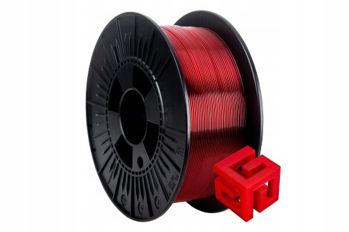 PETG filament 1,75 mm, Tarfuse glossy red 1 kg 