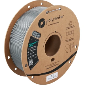 Polymaker PolyLite PETG filament 1,75 mm, silver, 1 kg