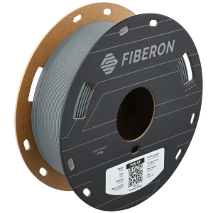 Polymaker Fiberon PA6-GF25 (glass fibre reinforced) filament 1,75 mm, gray 0,5 kg 