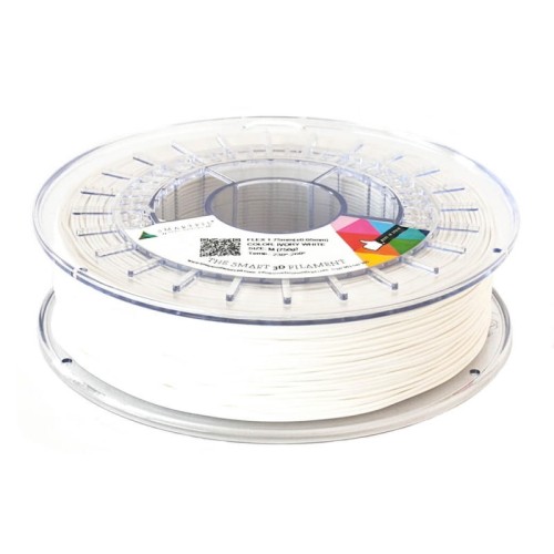 Smartfil Flex: flexible filament (Shore 93 A) 1,75 mm, white 0,33 kg