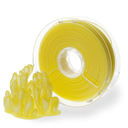 Polymaker PolyPlus PLA filament 1,75 mm, translucent yellow, spool 0,75 kg  