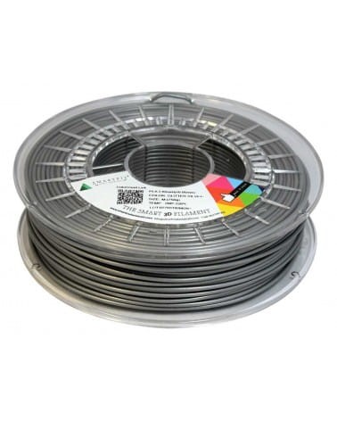 PLA filament 1,75 mm, silver with glitter, 0,75 kg