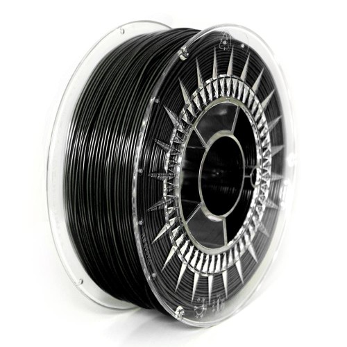 Flexible filament Devil Design TPU 1,75 mm (Shore 55 D), black, spool 1 kg  