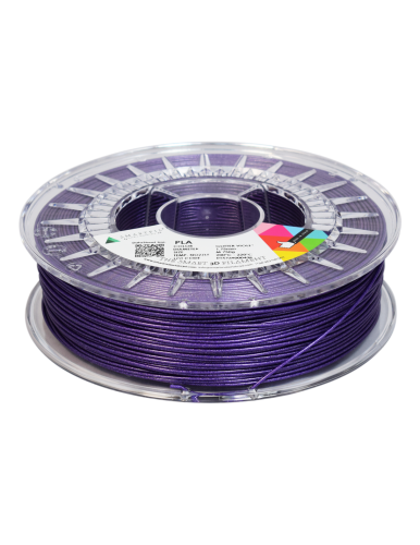 PLA filament 1,75 mm, violet with glitter, 0,75 kg