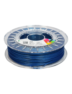 PLA filament 1,75 mm, blue with glitter, 0,75 kg