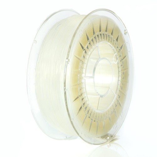 Flexible filament Devil Design TPU 1,75 mm (Shore 55 D), natural, spool 1 kg 